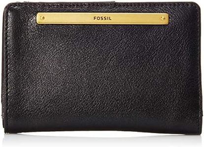 Fossil Women's Liza Leather Multifunction Wallet, Black