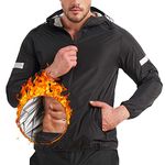 Sauna Sweat Suit For Men Big And Tall