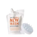 Hairstory New Wash Hair Cleanser 8oz + Scalp Brush - Free cleanser and conditioner