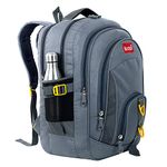 ROZEN School Bag Class 5-10 Large 4 partition 45 L Laptop Collage Office Travel Backpack Unisex (GREY)