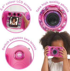 VTech Kidizoom Duo 5.0 Kids Camera – Dual Lens, Blue