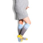 Maternity Compression Socks | Prevent Varicose Veins, Reduce Swelling, Graduated Form Fit for Pregnancy, Nursing and Travel