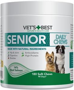 Vet's Best Daily Soft Chews - Suplementos para Perros Mayores