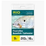 Rio Saltwater Fluoroflex Leader, 9ft 8lb, 3Pack