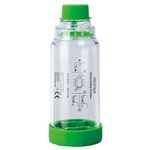 Rossmax Valved Holding Chamber BPA-free for 5 years and Above Adults (Large ,Green)