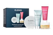ELEMIS Midnight Glow Skincare Gift Set for Women – Travel Size Face Care Essentials for Radiance & Hydration – Luxury Self-Care & Birthday Gift for Women