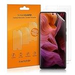 kwmobile Screen Protectors Compatible with Google Pixel 6 Screen Protector - 3x Ultra-Clear Transparent Phone Films