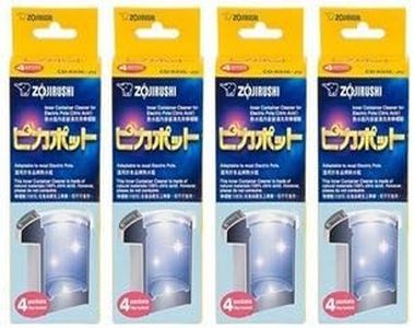Zojirushi Electric Pot/Inner Container Cleaner,(4 Boxes with 4 Packets Each) 16 Packets