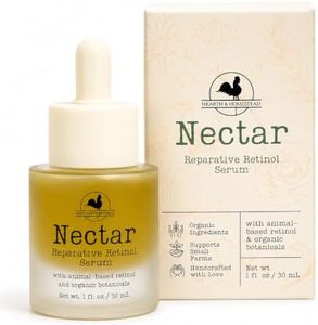 Nectar Natural Retinol Serum by Hearth & Homestead – Fermented Cod Liver Oil, Grass-Fed Tallow & Emu Oil – Nutrient-Rich Facial Oil for Smooth, Healthy Skin – 1 fl oz