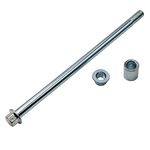 12mm Front Wheel Spindle Axle Pivot Bolt 12mm x 250mm For Peace Sports 50cc 150cc Gas Scooter