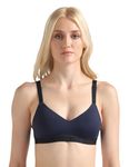 Calvin Klein Womens Blue Color Bra (L)