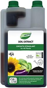 Ecoworm Soil Extract for All Plants 1L - Organic Vermicompost Extract - Multipurpose Fertiliser - Soil Regenerator - High in Potash (makes 200L)