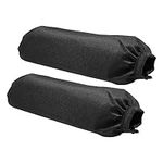 2-pack 350mm Universal shock covers Suspensione Protector Absorber Nylon Protective Cloth Compatible with TRX450R YFZ450 ATV Quad 150cc-520cc ATV Quad Suzuki LTZ400 LTR450 Motorcycle Pit Dirt parts