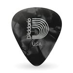 Planet Waves Black Pearl Celluloid Guitar Picks, 10 pack, Light