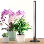 SpeePlant Vertical Grow Light, 72 LEDs Grow Light Strip, 5000K Wide Illumination Area Desk Grow Light, 1.4FT Grow Light Bar, Plant Lights for Indoor Growing Full Spectrum, Small Grow Light with Switch