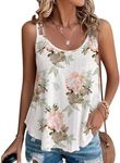 RIROW Womens Tank Tops Eyelet Sleev