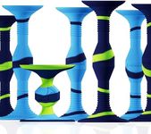 Popdarts PRO Pack Game Set (Drizzle) - Indoor, Outdoor Suction Cup, Throwing Game - Competition with a POP