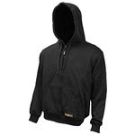 DEWALT DCHJ067B-XL 20-Volt/12-Volt Max Bare Heated Hoodie, X-Large, Black