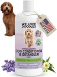 USDA Organic Dog Conditioner & Detangler, 2-in-1 Conditioner for Allergies & Itching, Made in USA, Lotion Treatment for Dogs, Perfect for Poodles, Doodles, & Goldendoodles, 16oz [We Love Doodles]