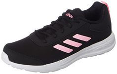 Adidas Women Synthetic GlideEase W Running Shoe CBLACK/BEAMPK (UK-7)