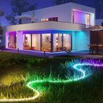 4LB Alexa LED Neon Strip Light 16.4ft/5m RGBIC Neon Tuya/Smart Life Music Sync,Timer,Color Chasing Neon,Dancing,Waving,Jumping,Flowing,Dream Neon Gaming 9s Light LED Neon(1222-RGBIC-16.4ft)