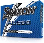 Srixon Men's AD333 Golf Balls, Whit