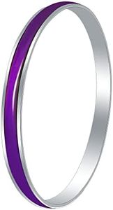 ZDIFDIC Charm Color Change Mood Bracelet Temperature Sensing Color Changing Stainless Steel Mood Bracelet Thermochromic Bracelets Gift For her (60MM)