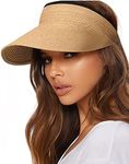 FURTALK Womens Straw Visor Summer S