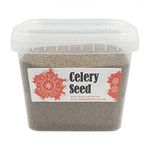 Nature Kitchen Celery Seeds 500G Large Bag of Seasoning Spices and Herbs. Gluten-Free and Vegan, Everyday Cooking Blends for Marinades, Sauces, Frying, Baking Or Grilling