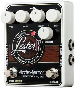Electro-Harmonix Lester K Stereo Rotary Speaker Emulator Pedal