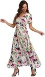 Ferrendo Women's Floral Maxi Dress 