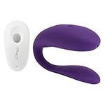 We-Vibe Unite Remote Couples Vibrator - Vibrating Sex Toy for couples - G-spot and Clitoris Stimulation - Waterproof - Remote Controlled - Rechargeable Toys for Sexual Adult Games