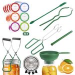 Canning Supplies Canning Kit Set - Premium Stainless Steel Canning Tools Boxed Set, No Rust, Dishwasher Safe, by HOMKULA