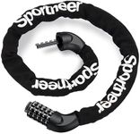 Sportneer Bike Chain Lock Heavy Dut