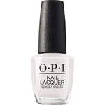 OPI Nail Lacquer, Suzi Chases Portu-geese, White Nail Polish, Lisbon Collection, 0.5 fl oz