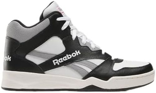 Reebok Men's Royal Bb4500 Hi2 Basketball Shoes White/Black/Barelygrey, Size 13