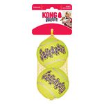 KONG SqueakAir Balls (x2) for large dogs