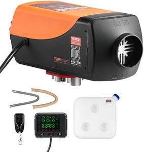 VEVOR 8KW Diesel Heater, DC12-24V, Fast Heating Diesel Air Heater, with Remote Control and Color Digital Display, 10L Fuel Tank, Low Noise, Voice Announcement, for RV, Truck, Boat and Trailer