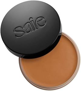 Saie Sun Melt Cream Bronzer - Buildable Balm Face Bronzer for Effortless Sculpting - Cream Contour Enriched with Vitamin C, Nourishing Skincare Ingredients & a Natural Finish - Light Bronze (1 oz)