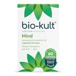 Bio-Kult Mind Live Bacteria Supplement Targeting Cognitive Function + Wild Blueberry & Grape Extracts, Zinc Citrate | Packaging May Vary