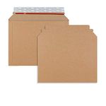 A5/C5 || 180x235mm || AKAR Manilla Capacity Book Mailers Cardboard mailers Letter Envelopes A5 Cardboard envelopes for Postals Mailers for Royal Mail Large Letter Posting Card Envelopes (Pack of 20)