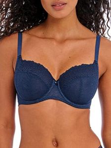 Freya Catwalk Underwired Side Support Bra Midnight Blue 36FF