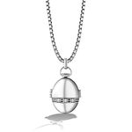 Star Wars™ Fine Jewelry Grogu™ Women's Pendant 1/5 Ct.Tw. White Diamonds Silver, Metal, white-diamond