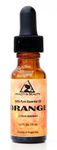 Orange Essential Oil Organic Aromatherapy Therapeutic Grade 100% Pure Natural 0.5 oz, 15 ml with Glass Dropper