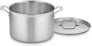 CUISINART MCP66-28N MultiClad Pro Stainless 12-Quart Stockpot with Cover, Silver