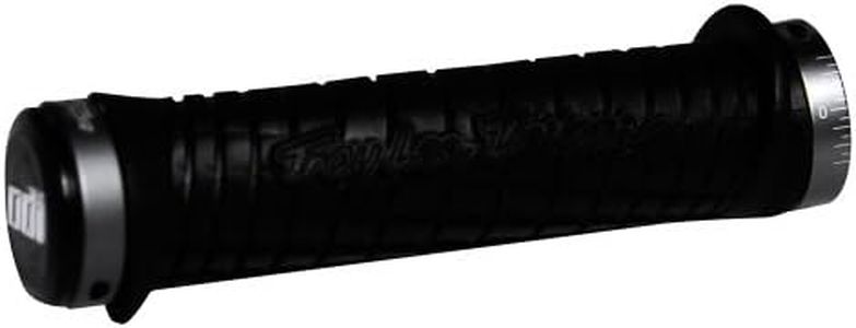 Odi Grips Troy LEE Lock-ON Black W/Gray, Black with Gray, Generic (D30TLB-G)