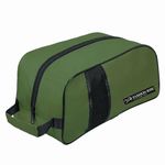 Waterproof Sports Boot/Shoe/Travel Bag for Football Cricket Rugby Golf Toiletry Gym for Men/Women (Olive Green)