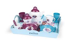 Frozen 2 Kids Tea Party Tray Set | Pretty Tea Time Tray with 17 Accessories including Play Cutlery | Ages 3+