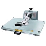 BetterSub 16‘’x 24'' Large Print T-Shirt Machine DIY Digital Industrial Quality Heat Press Machine Clamshell Transfer Sublimation Print Press Machine Purple 40cm x 60cm (Teal16"x24")