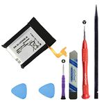 oGoDeal Battery Replacement for Samsung Gear S3 Frontier(SM-R760) and Samsung Gear S3 Classic 3.85V 380mAh Battery SM-R770 BR760 R765 EB-BR760ABE Battery with Repair Tool Kits